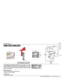 Thumbnail of document Data Sheet - Mark II Wind Speed Indicator